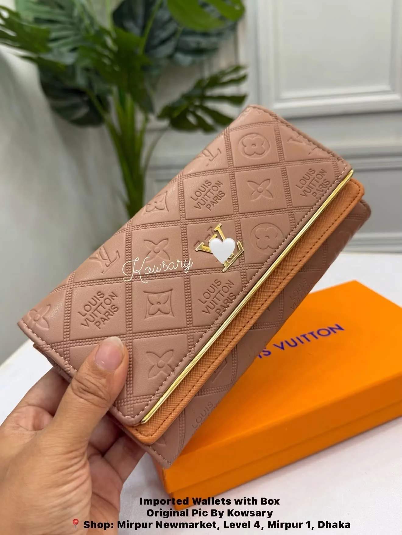 Premium Women’s long wallet/clutch